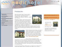 Tablet Screenshot of medichotel.com